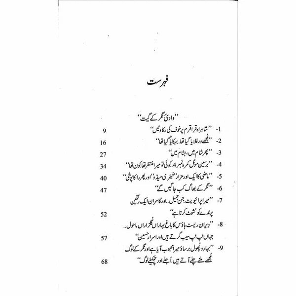 Rakaposhi Nagar - Mustansar Hussain Tarar