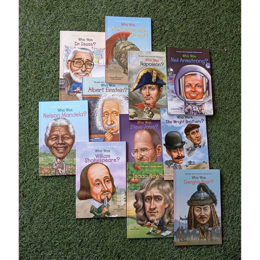 Set of 11books of Most Famous personalities